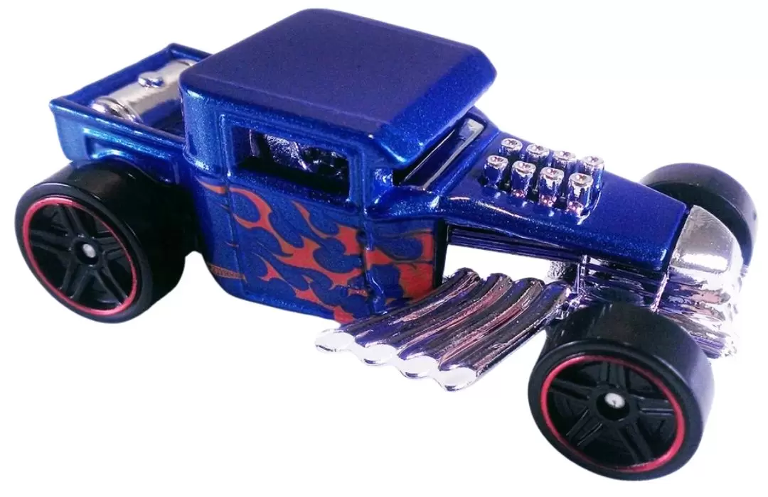 Foto da miniatura Hot Wheels Bone Shaker na cor Azul